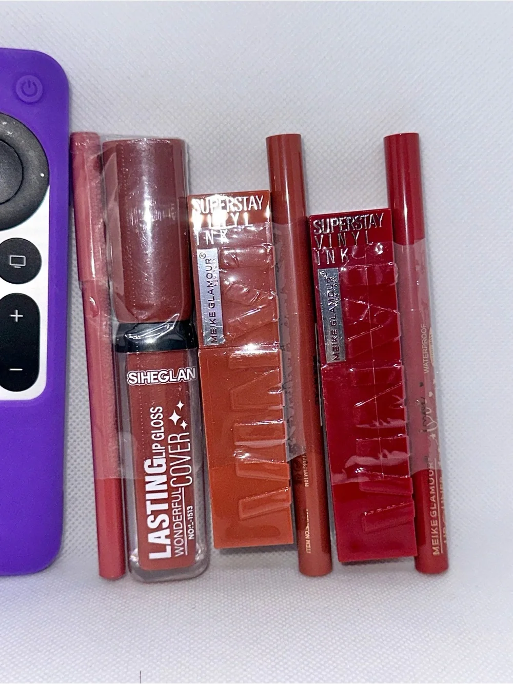 New 3pc Lip Liner & Matching Lipstick/Lip Gloss Sets